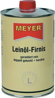 Produktbild von Leinöl-Firnis honigfarben 1l Dose MEYER