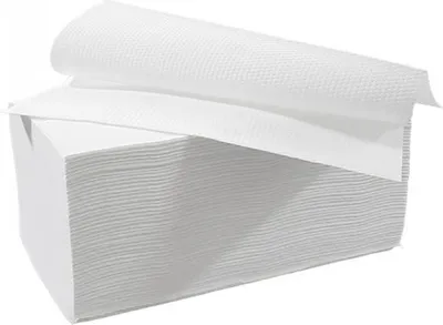 Produktbild von 3200 Handtücher Interfold | Zellstoff | 2-lagig | 32 x 22 cm | Papierhandtücher