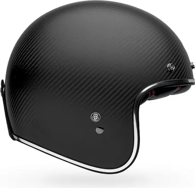 Produktbild von Bell Moto Custom 500 Carbon Jethelm Schwarz XS Schwarz XS