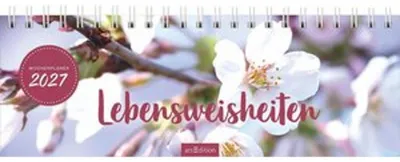 Produktbild von Tischkalender Lebensweisheiten 2027