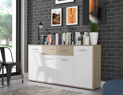 Produktbild von APIA Sideboard 160 cm Sonoma Eiche