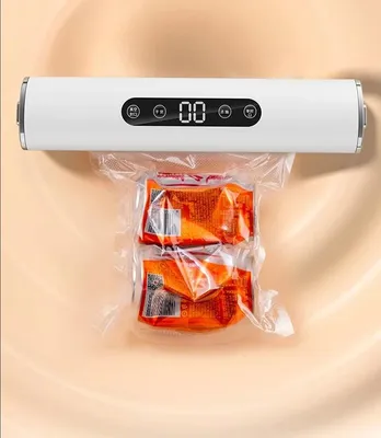 Produktbild von Vakuumierer für Lebensmittel - Tischgerät Vakuum-Verpackungsmaschine - 30 cm Schweißnaht - Elektrisch 220–240V - Mit Vakuumbeuteln - Optimus