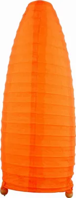 Image de Lampe de table PAPIRUS orange 1xE14x40W en papier, dimensions : 38x14x14 cm, IP20, Candellux