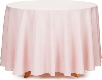 Produktbild von 10x Tischdecke, rosa, Ø 230 cm, Polyester, rund