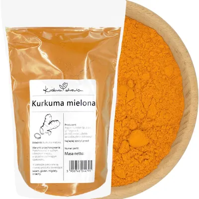 Produktbild von Kurkuma Gemahlen 500 g Gewürz Pulver Orientalisch Curry Küche Aromatisch