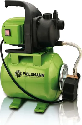 Obrázek produktu pro FIELDMANN FVC 8510 EC Zahradní vodárna, příkon 800 W, max. průtok 3 200 l/h, spínací tlak 3.0 bar, max. hloubka čerpání 8 m, max. výtlak 40 m, objem nádrže 20 l