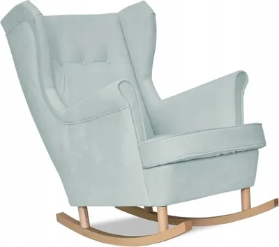 Produktbild von Family Meble Schaukelsessel Ari II Relaxsessel Skandinavisch Ohrensessel Loungesessel Fernsehsessel Für Wohnzimmer Schlafzimmer Büro (AMORE 23)