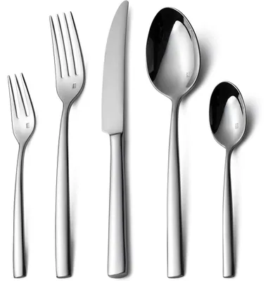 Productafbeelding van Bestekset, 1810, roestvrij staal, 30-delig, 6 personen, vaatwasmachinebestendig, kleur: zilver