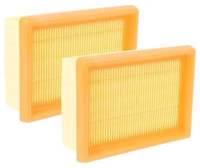 Produktbild von vhbw Filterset kompatibel mit Stihl TS 800, TS 700 Trennschleifer - 2x Luftfilter Orange