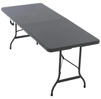 Obrázek produktu pro Skládací přenosný stůl 180 cm, antracit