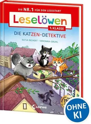 Immagine prodotto di Leselöwen 1. Klasse - Die Katzen-Detektive (Großbuchstabenausgabe)