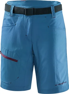 Produktbild von BLACK CREVICE - kurze Damen Wander- & Trekkinghose - Shorts - Outdoor Hose | Farbe: Blau | Größe: 46