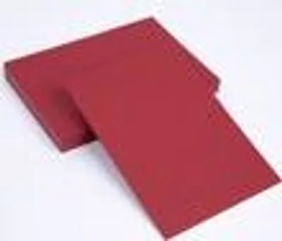 Produktbild von 50 x Geschenkkarten DIN A6 blanko Tonkarton Postkarte Bordeaux