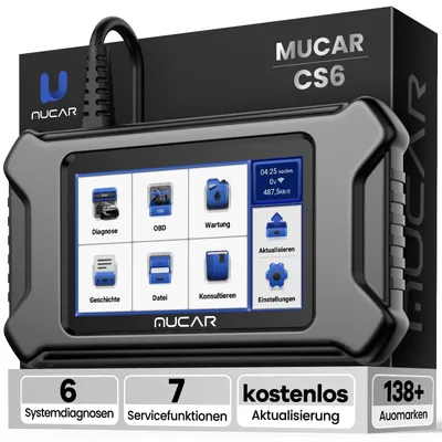Productafbeelding van OBD2 Diagnoseapparaat 6 Systemen - 7 Reset-Functies - Volledige OBDII Functionaliteit