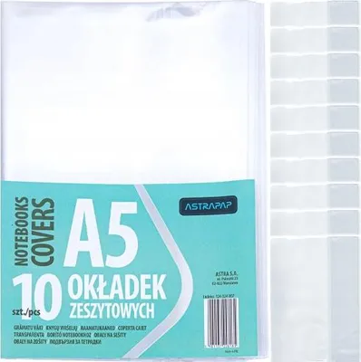 Produktbild von ASTRAPAP A5 Klarsichtumschlag (10er Pack)