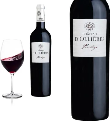 Produktbild von 2020 Côteaux Varois en Provence rouge PRESTIGE von Château d'Ollières - Rotwein