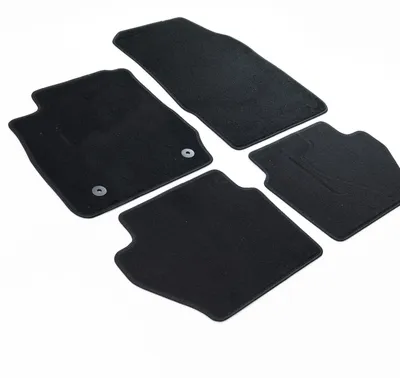 Image de MTM Tapis Auto pour Ford Fiesta VI 2011-06.2017 Personnalisés sur Mesure, en Velours Antidérapant,Talonnette en Caoutchouc, cod. Plus 4219