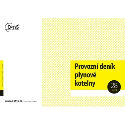 Produktbild von 1241 - Provozní deník plynové kotelny A4