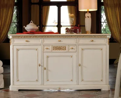 Produktbild von Anrichte Kommoden Regal Holz Schrank Anrichten Designer Kommodenschrank Kommode