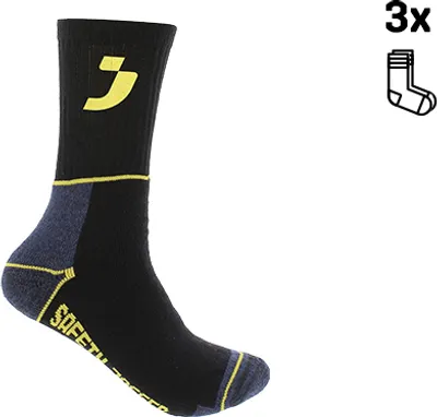 Produktbild von Safety Jogger SJ SOCK 3PACK black 43-47