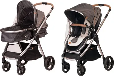 Immagine prodotto di Zanzariera per passeggino, universale BabyOno - nero