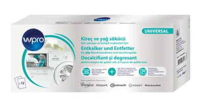 Produktbild von Wpro - 3in1-Entkalker, Reinigung und Pflege von Waschmaschinen Geschirrspüler