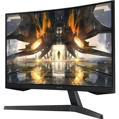 Image de Ecran PC Gamer Incurvé - SAMSUNG - ODYSSEY G5 - G55A S27AG550EP - 27'' QHD - Dalle VA - 1 ms - 165Hz - HDMI / DisplayPort - AMD