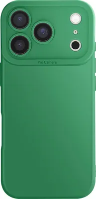 Obrázok produktu pre Avizar, puzdro pre iPhone 17 Pro Max z mäkkého silikónu s ochranou fotoaparátu, zelené