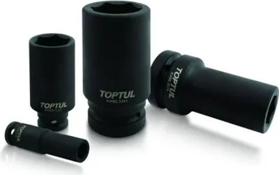 Produktbild von TOPTUL Kraft-Stecknuss KABE1626 78mm Chrom-Molybdänstahl