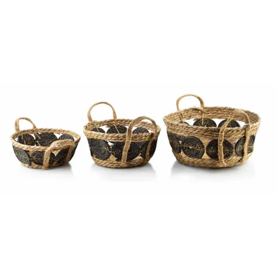 Image de Panier de rangement 3pcs Bali
