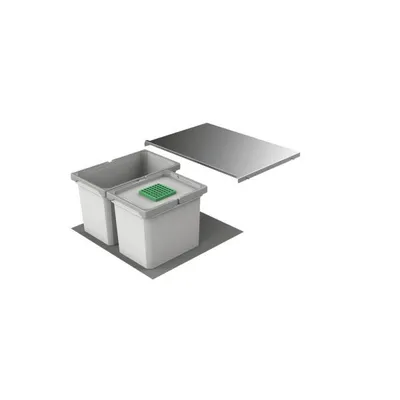 Obrázek produktu pro Cox® Box 275 S/600-2 odpadkový koš pro stávající výsuvy, světle šedý