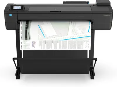 Produktbild von HP Designjet T730 36 Großformatdrucker Thermal Inkjet Farbe 2400 x 1200 DPI A0 (841 x 1189 mm) Eingebauter Ethernet-Anschluss