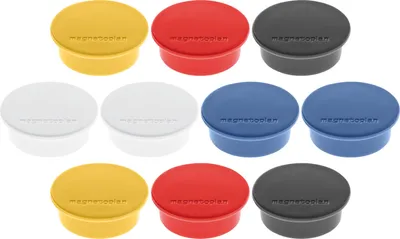 Produktbild von Magnet Discofix Color, 10 Stk. farbig sortiert