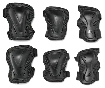 Produktbild von Rollerblade EVO PRO Gear 3er Pack Inline-Skate Schoner Schwarz Größe L Unisex