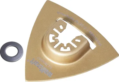 Produktbild von Wolfcraft Delta Schleifplatte HM für Bosch PMF Multifunktions-Werkzeug