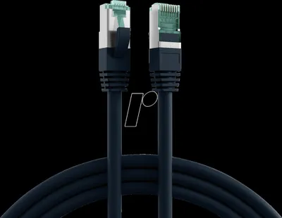 Produktbild von EFB RJ45 Patchkabel S/FTP Cat.6A LSZH 2.00m schwarz