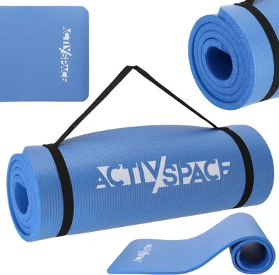 Produktbild von Dicke NBR-Gymnastikmatte 1,5 cm - blau