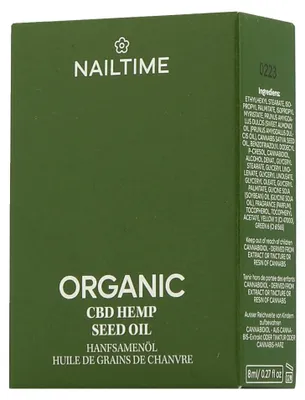 Image de Nailtime Organic Seed Oil (8 ml)