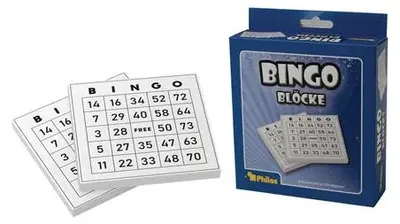 Produktbild von Bingoblöcke, 2 Stück Mit Je 100 Blatt