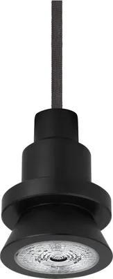 Produktbild von Osram Pendel Vintage 1906 Pendulum Decospot schwarz inkl. LED PAR16 50 dim 6,1W GU10