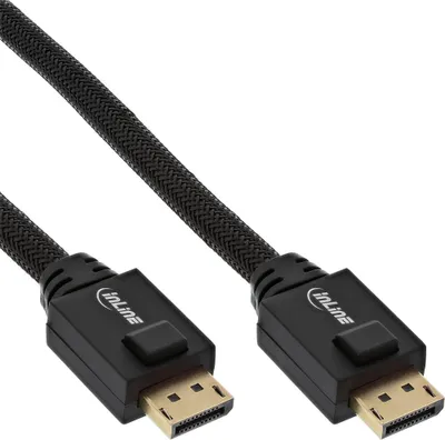 Immagine prodotto di InLine® 17125A Cavo attivo DisplayPort, 4K2K, nero, contatti e, 25 m