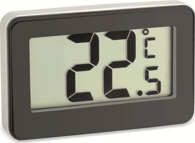 Produktbild von TFA Digitales Thermometer 30.2028.01, schwarz