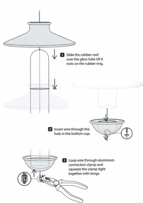 Produktbild von Eva Solo Glas + Wire für De luxe Vogelfutterautomat