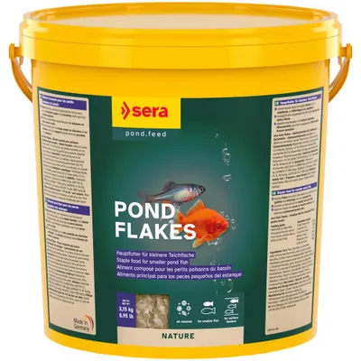 Productafbeelding van Sera Pond Flakes 21 Liter (3,15KG)