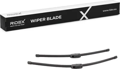 Produktbild von RIDEX Scheibenwischer Vorne 650mm/550mm passend für MERCEDES-BENZ A-Klasse (W168) Rahmenlos