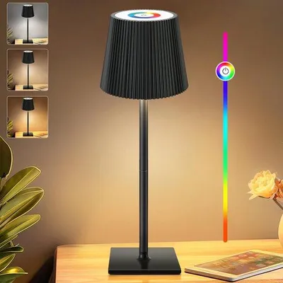 Productafbeelding van Draadloze oplaadbare LED tafellamp met kleurinstellingen