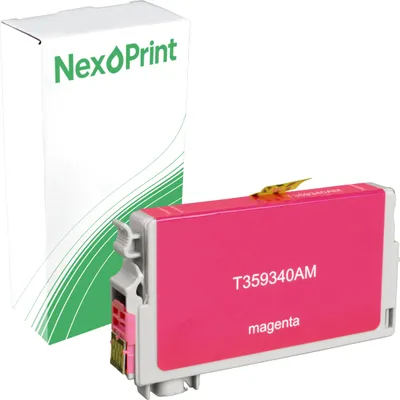Zdjęcie produktu dla NexoPrint C13T359340 35XL magenta  Wkłady do drukarek kompatybilne z Epson WorkForce Pro WF-4730 DTWF WorkForce Pro WF-4735 DTWF WorkForce Pro WF-4740 DTWF ok. 2380 stron