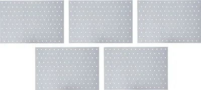 Immagine prodotto di Piastra forata Alberts 820831, zincata Sendzimir, 300 x 200 mm, set da 5 pezzi