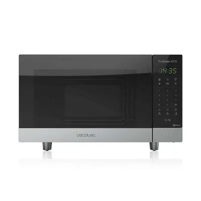 Produktbild von Mikrowelle Cecotec ProClean 6010 23 L 800W Schwarz Silberfarben