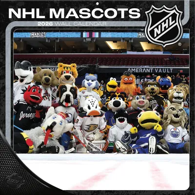 Produktbild von Turner NHL Maskottchen (Mascots) NHL 30,5 x 30,5 cm Wandkalender 2026